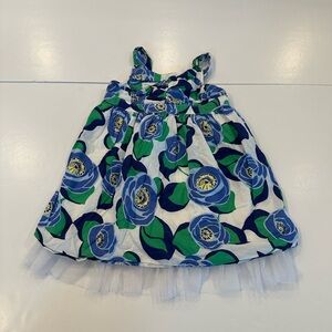 3/20$ Old Navy Baby Floral Dress with tulle detail size 6-12 months